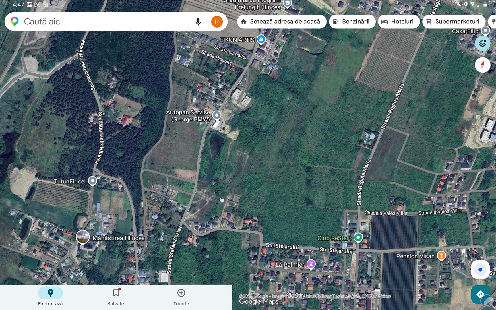 TEREN 25898 MP PLAT VIEW UTILITATI  PT CONSTRUCTII CASE  BARNOVA VISANI PE STRADA REGINA MARIA